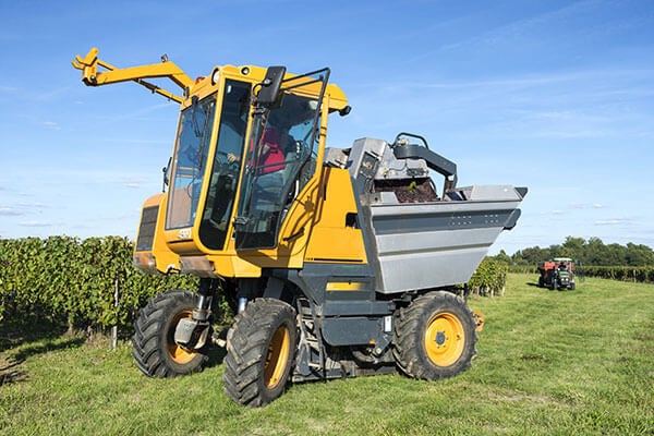 Dumper in a Field