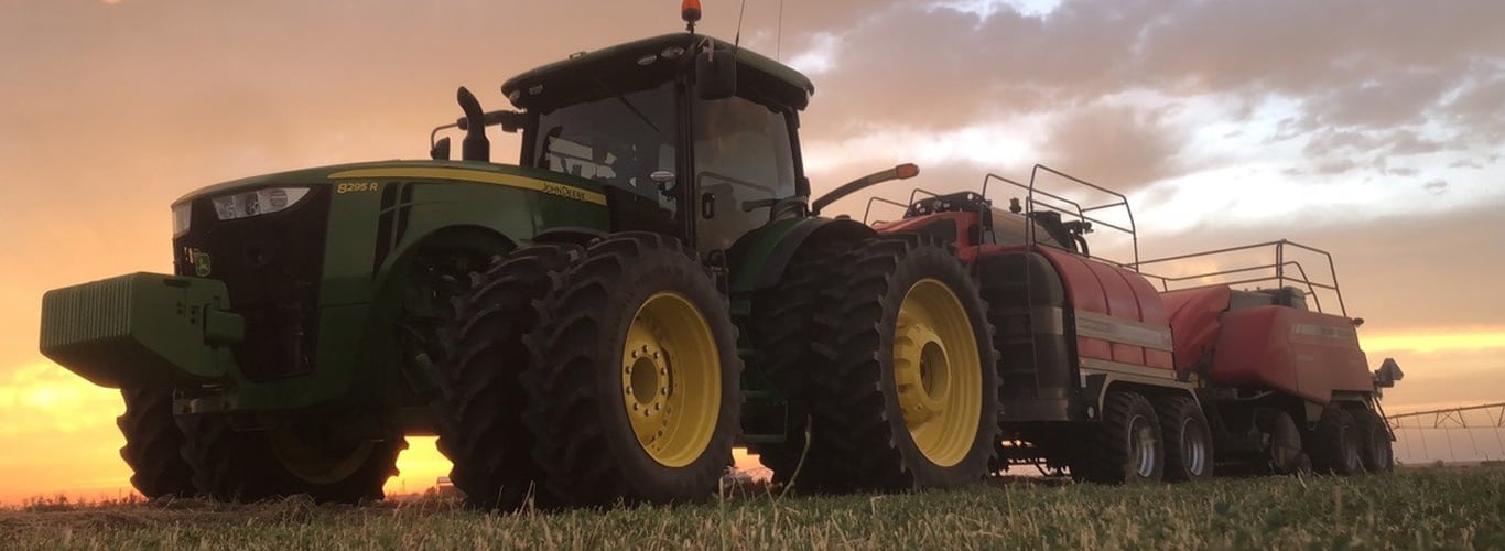 Tractor in Field