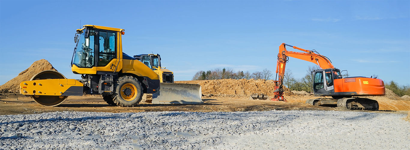 Construction Equipment on the Job Site