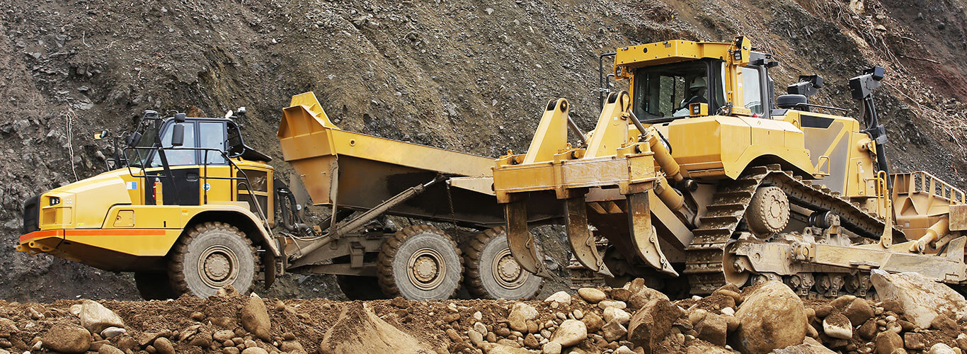 Dozer and Articulated Truck